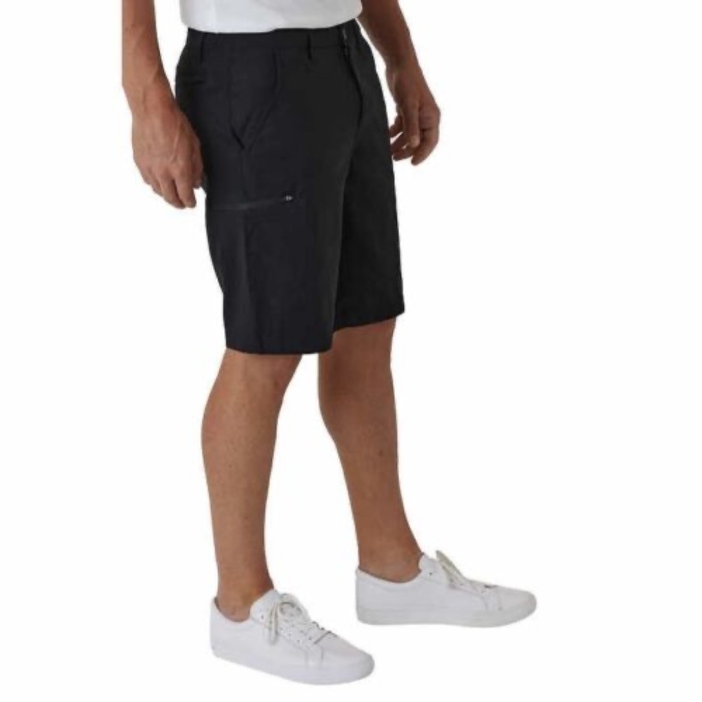 Weatherproof Vintage Shorts Men Size 40 Black Cargo Pockets 10" Inseam‎ NWT